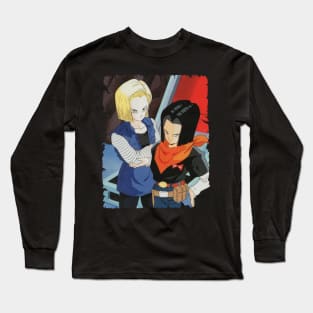 ANDROID 17 MERCH VTG Long Sleeve T-Shirt